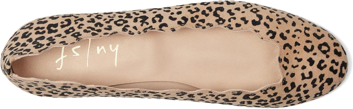 French Sole Women's Jigsaw Ballet Flat