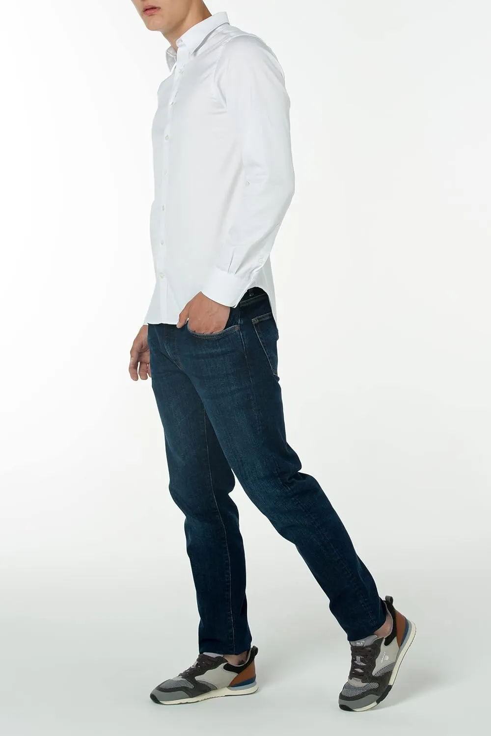 GANT Diamond G Men's Fitted Redux Tie Pin Collar Shirt (3051066)