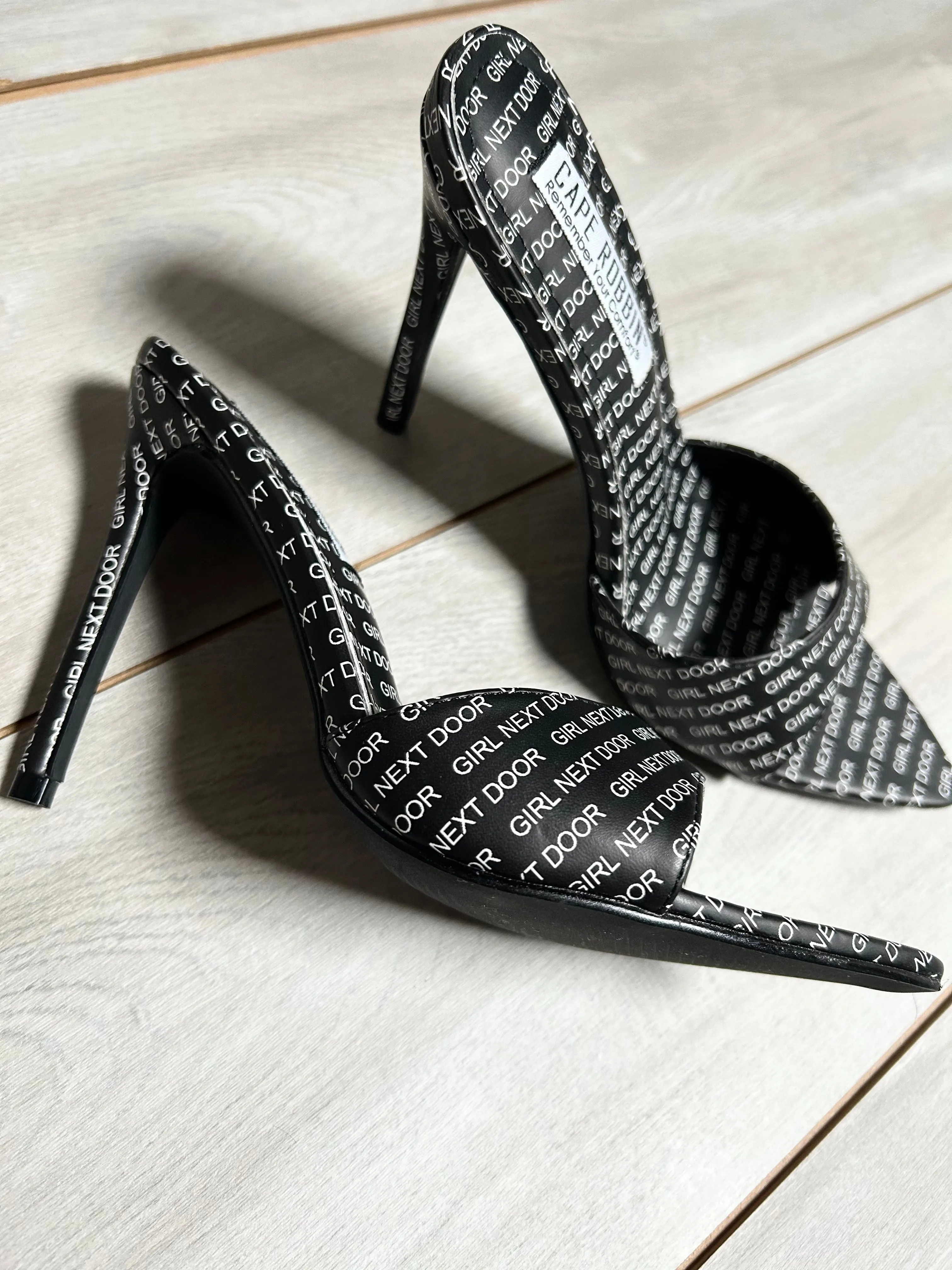 Girl Next Door Statement Mules