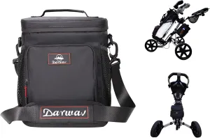 Golf Cooler, 12-Can Insulated Soft Cooler Bag, Fits on Golf Push Cart