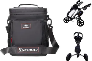 Golf Cooler, 12-Can Insulated Soft Cooler Bag, Fits on Golf Push Cart