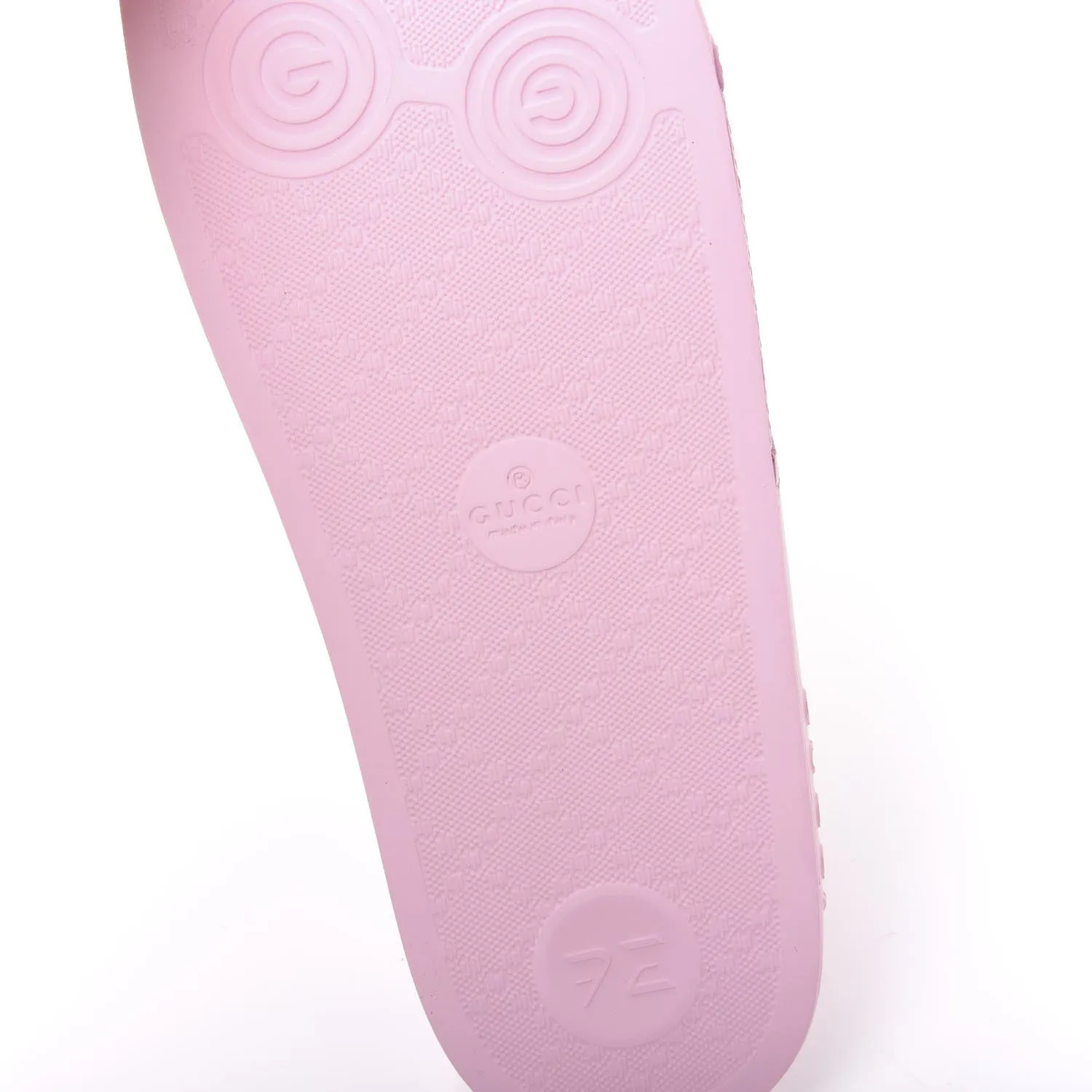 Gucci GG Psychedelic Slide Sandals in Pink
