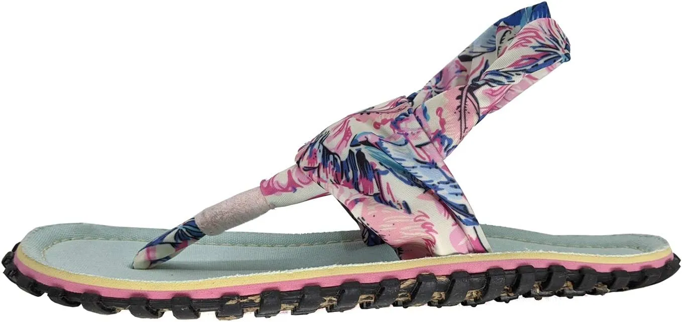 Gumbies Slingback Womens Flip Flops, with Supersoft Toe Post and Durable Recycled Rubber Sole - Comfort Guaranteed