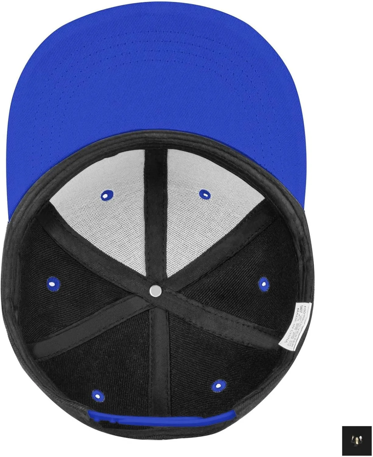Gypsy Fortune Teller Snapback Hats for Men Women Hat Baseball Cap Flat Bill Visor White Hat