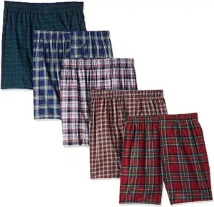Hanes Men's Big Tartan Boxers-Multiple Packs and Colors