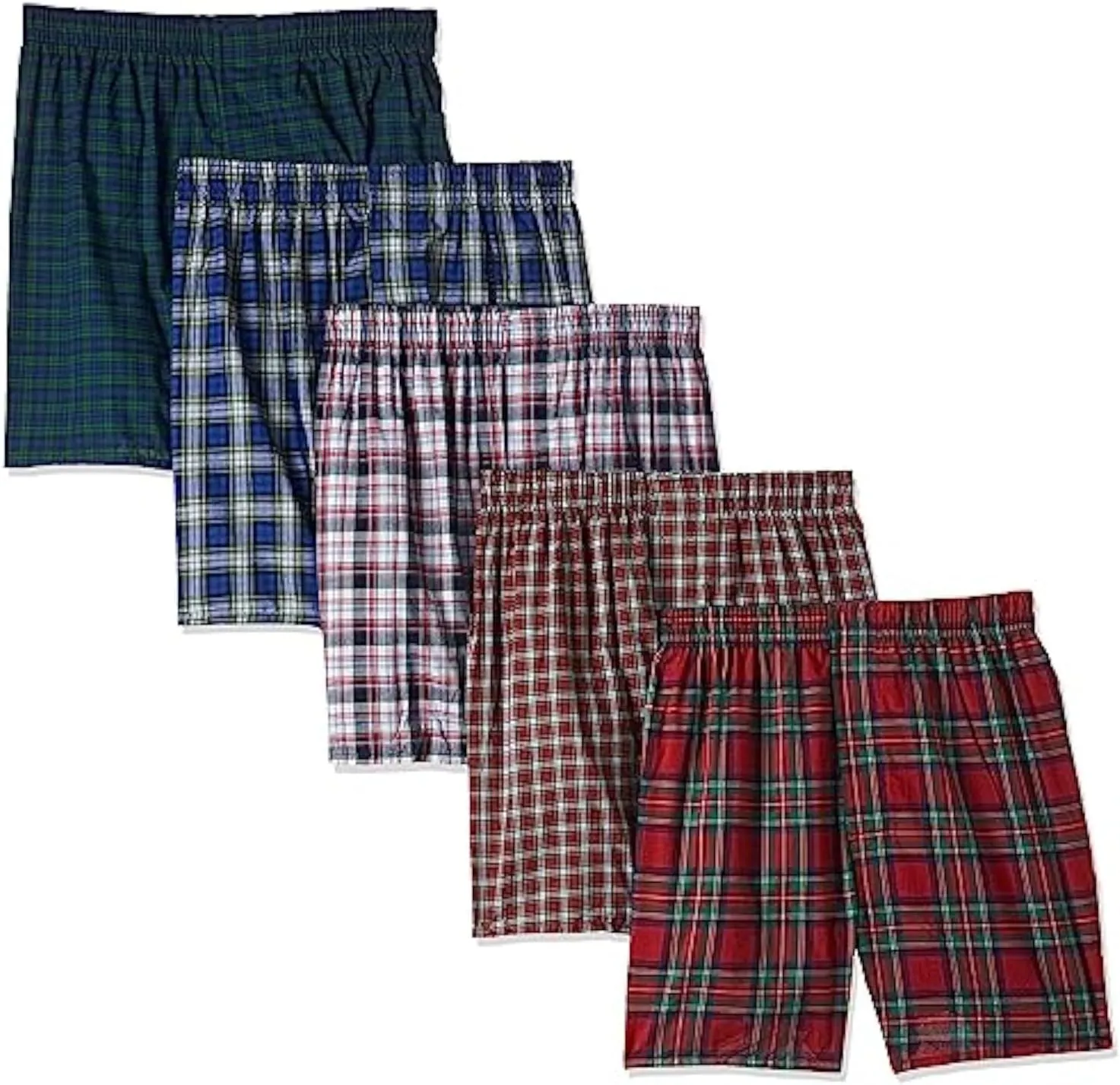 Hanes Men's Big Tartan Boxers-Multiple Packs and Colors