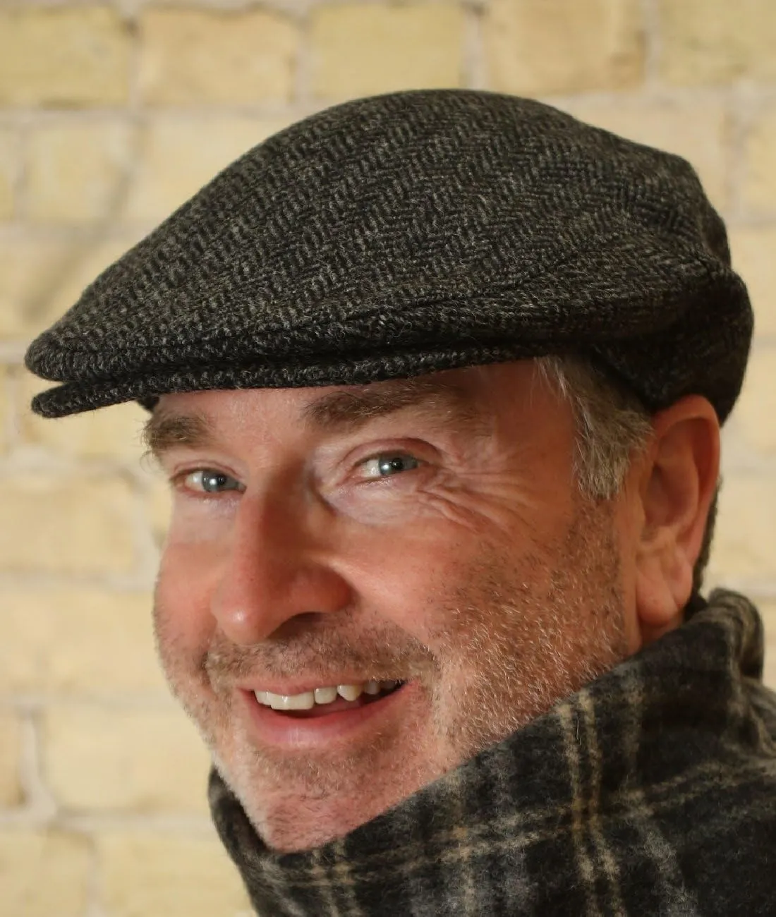 Irish Newsboy Flat Cap for Men Made in Ireland, 100% Irish Wool