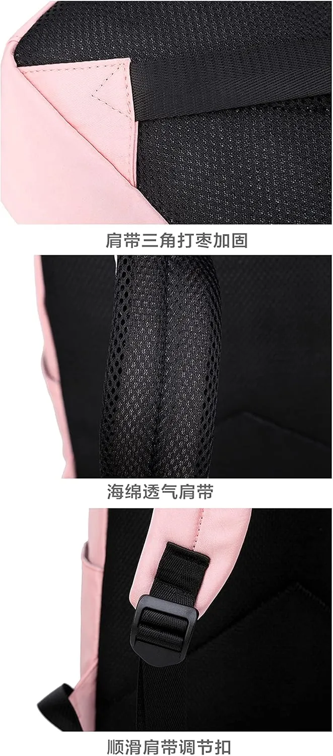 ISaikoy Anime Kill la Kill Backpack Ryuko Matoi Shoulder Bag Bookbag Student School Bag Daypack Satchel D1