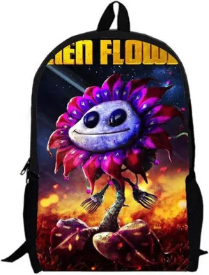 ISaikoy Anime Plants vs. Zombies Backpack Bookbag School Bag Shoulder Bag Messenger Bag Daypack Color C12