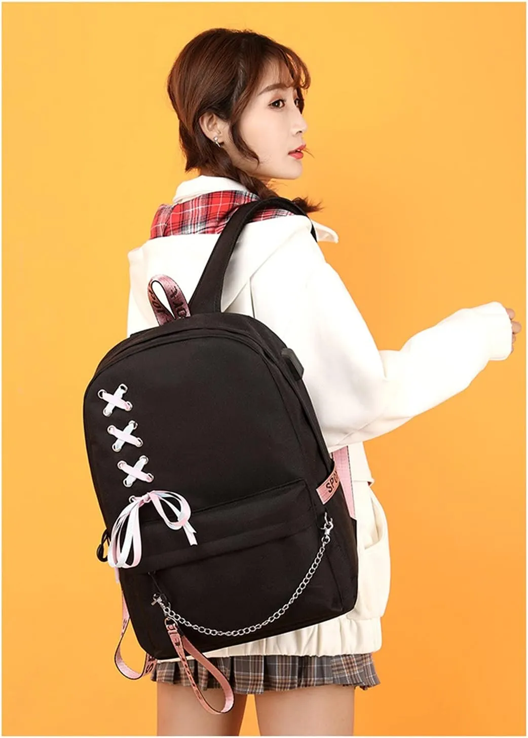 ISaikoy Anime Toilet Bound Hanako kun Backpack Bookbag Daypack Shoulder Bag Handbag School Bag Style12