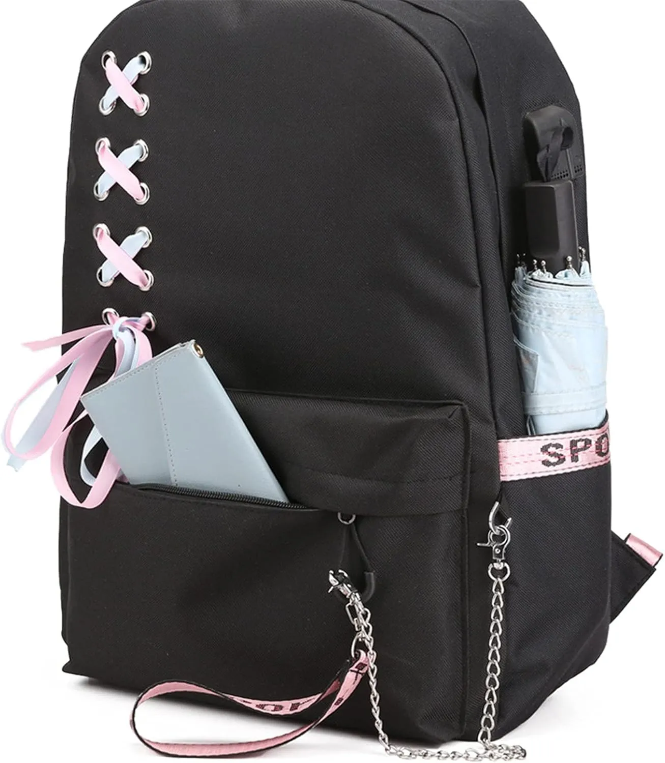 ISaikoy Anime Toilet Bound Hanako kun Backpack Bookbag Daypack Shoulder Bag Handbag School Bag Style12