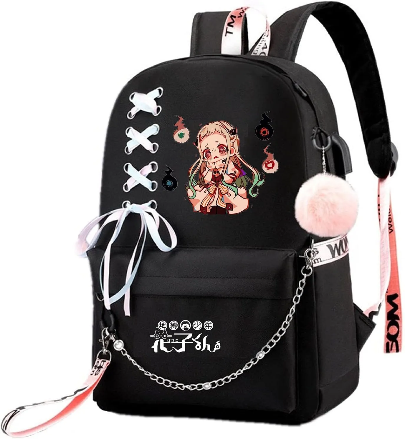 ISaikoy Anime Toilet Bound Hanako kun Backpack Bookbag Daypack Shoulder Bag Handbag School Bag Style12