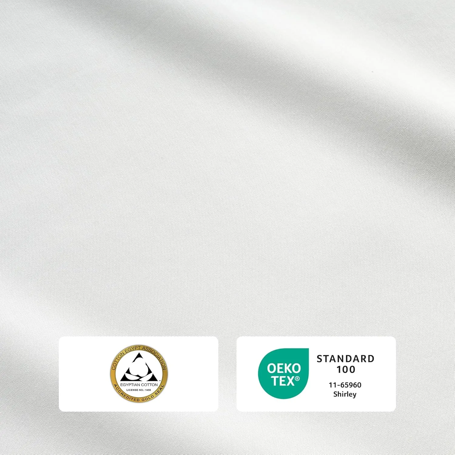 IZOD 100% Egyptian Cotton Sheets Set Twin XL Size, Cotton Percale Crisp Sheet Set 3Pc, Lightweight & Deep Pocket fits Upto 17",Long-Staple Soft Combed,Hotel Style Sheets Luxury Bedding Sheet-White