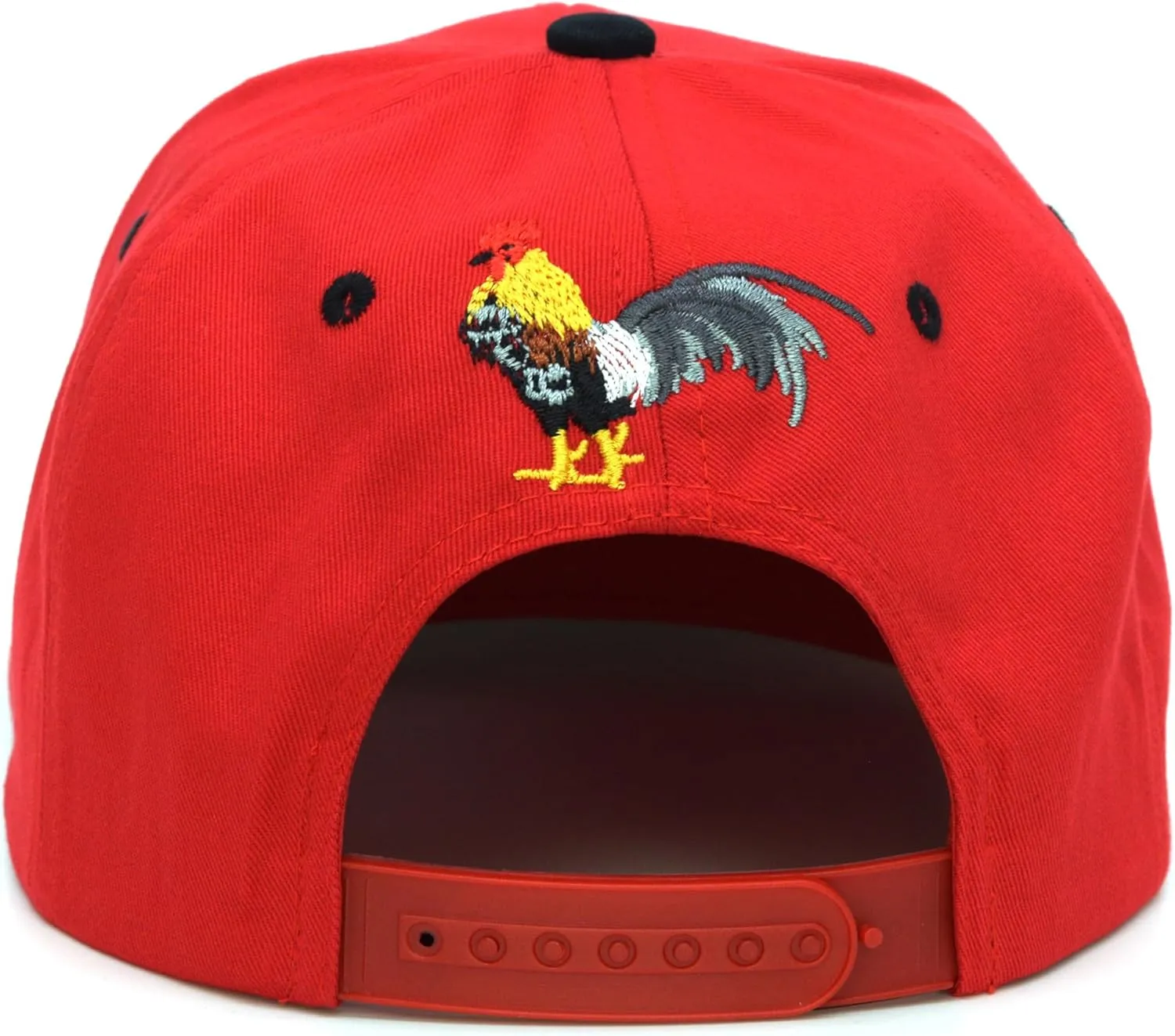JLGUSA Rooster Cock Snapback Adjustable Hat Flat Bill Adult Baseball Cap Rooster Leader HL Embroidery Gallo Cap