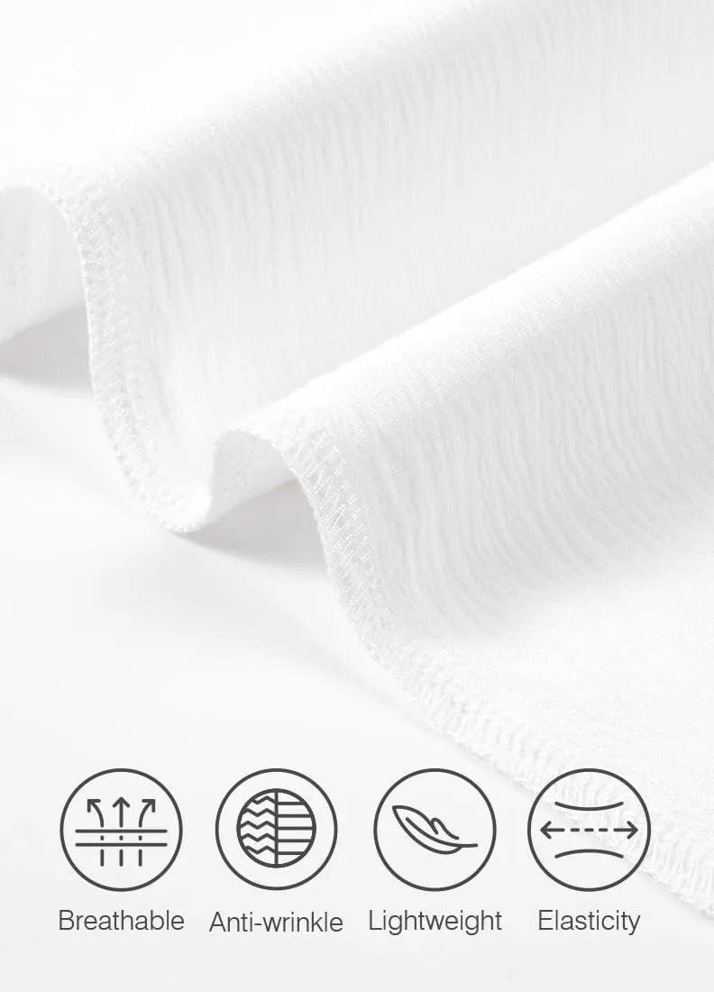 JMIERR Men's Linen Drawstring Pants Elastic Waist Drawstring Lightweight Trouser Casual Yoga Summer Beach Pant