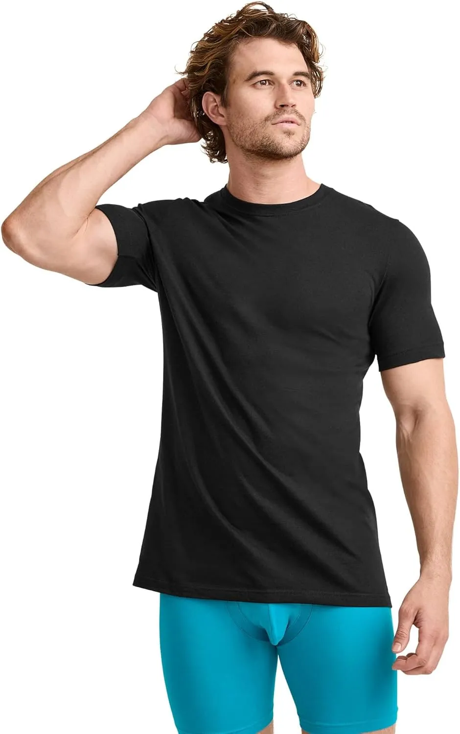 Jockey Men's Undershirt Classic Crew Neck Undershirt - 3 Pack