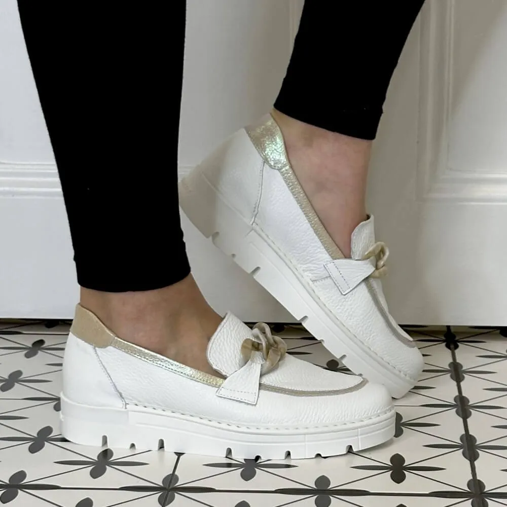 Jose Saenz Leather Loafer 2048-BG