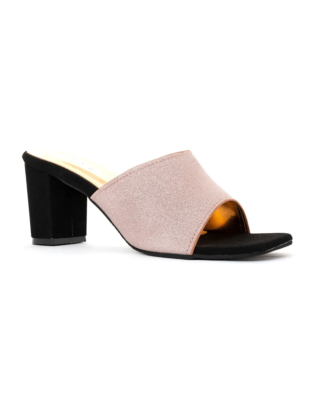 Khadim Cleo High Heel Block Mule Slip On Sandal for Women