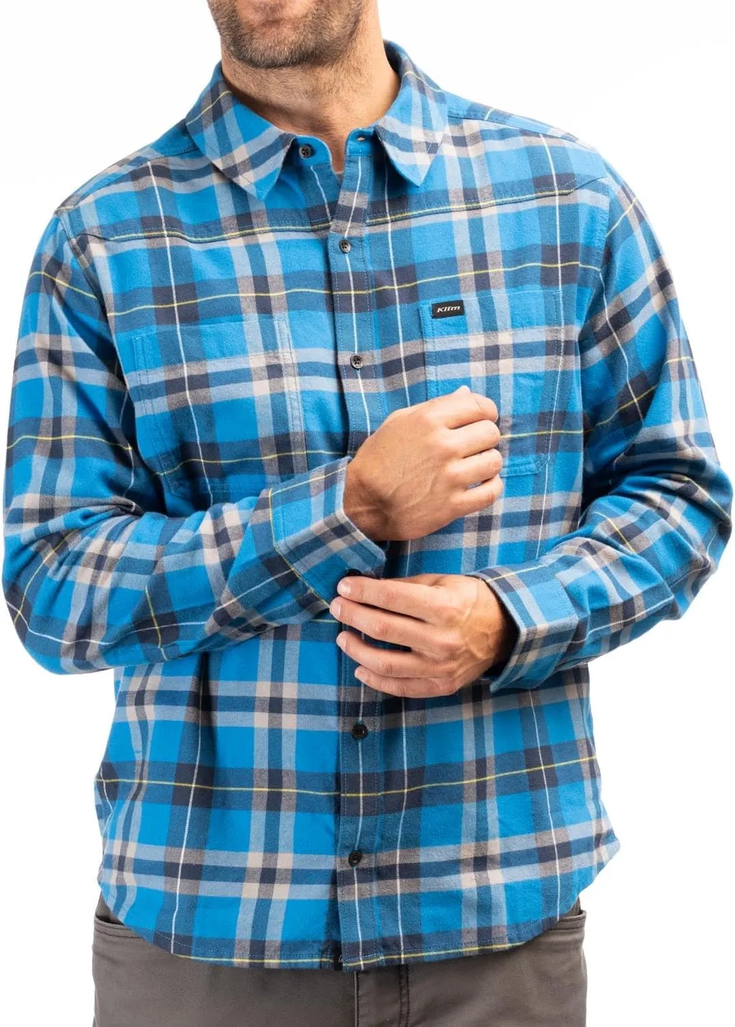 KLIM Men's Table Rock Midweight Flannel Shirt