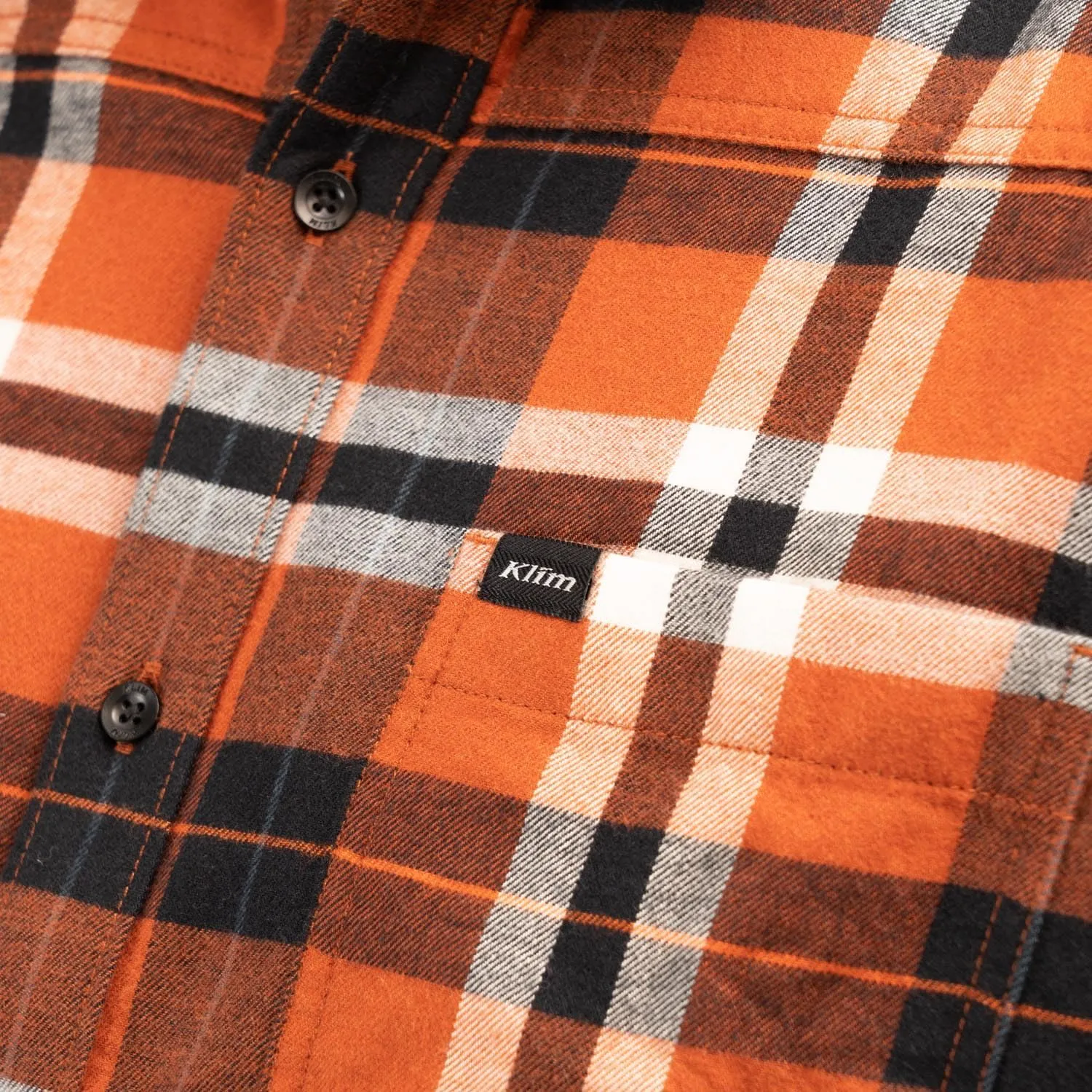 KLIM Men's Table Rock Midweight Flannel Shirt