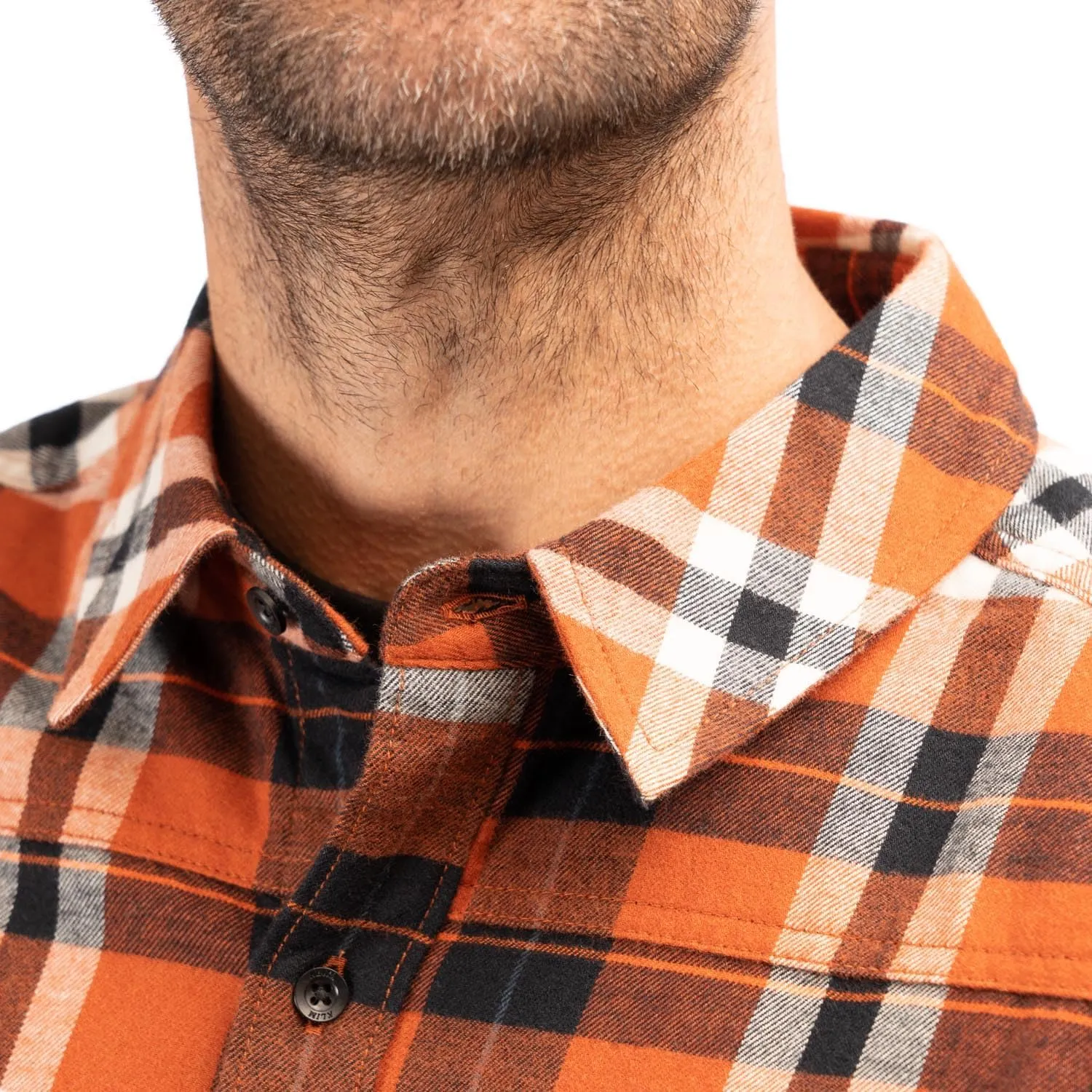 KLIM Men's Table Rock Midweight Flannel Shirt