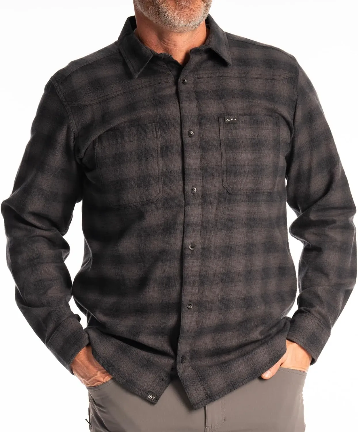 KLIM Men's Table Rock Midweight Flannel Shirt