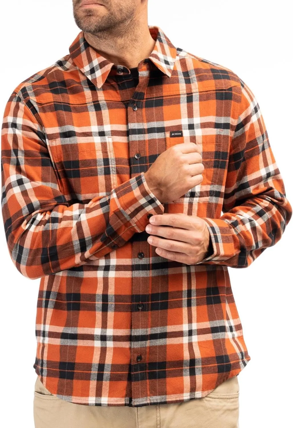 KLIM Men's Table Rock Midweight Flannel Shirt