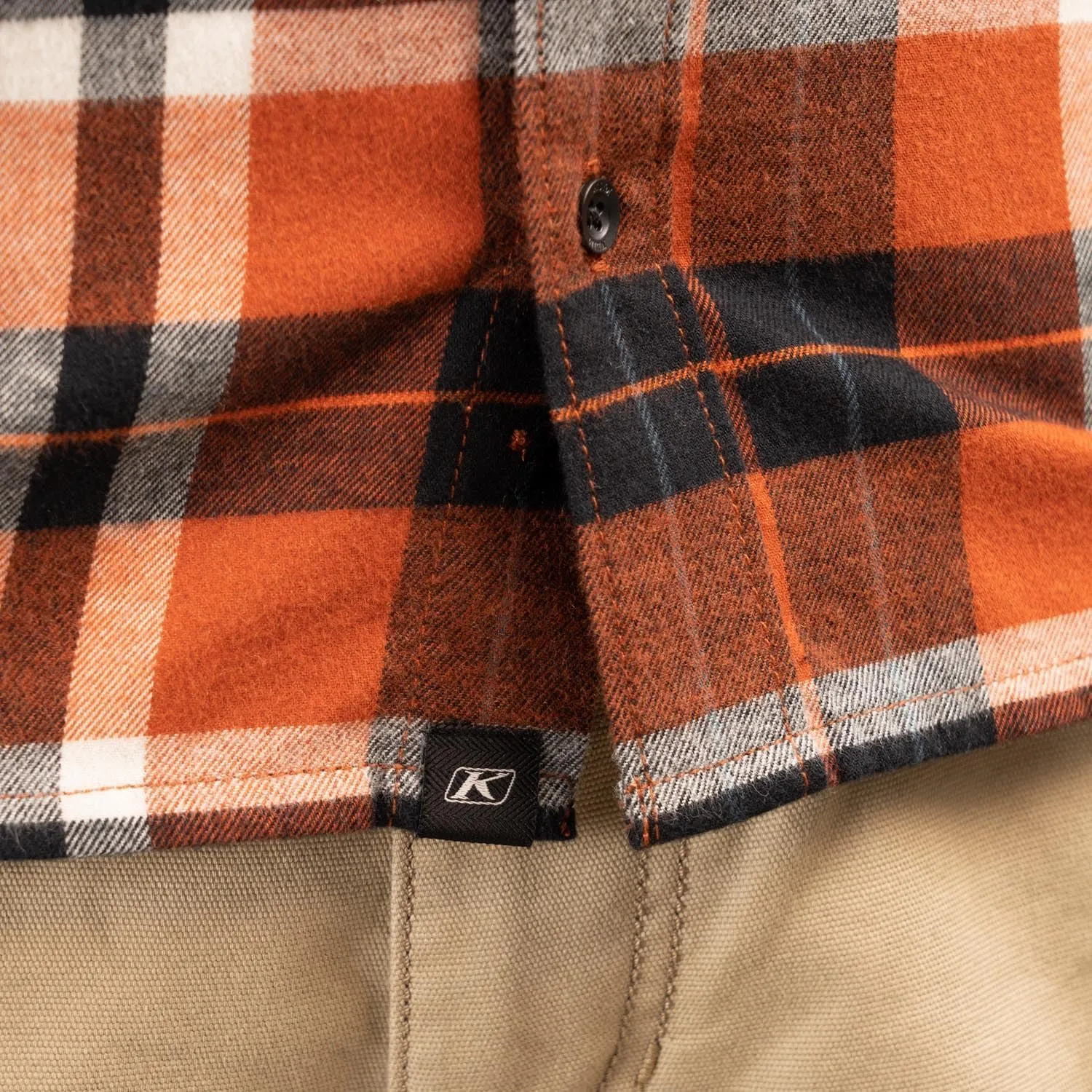 KLIM Men's Table Rock Midweight Flannel Shirt