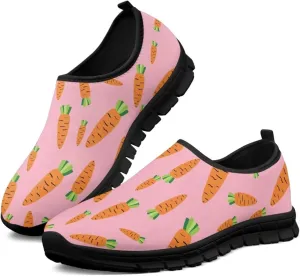 Ladies Lightweight Tennis Shoes Non-Slip Running Walking Sneakers Slip on Work Casual Comfor Gym Shoes