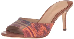 Lauren Ralph Lauren Lyanna Geo-Print Canvas Sandal Red Multi 6.5 B (M)