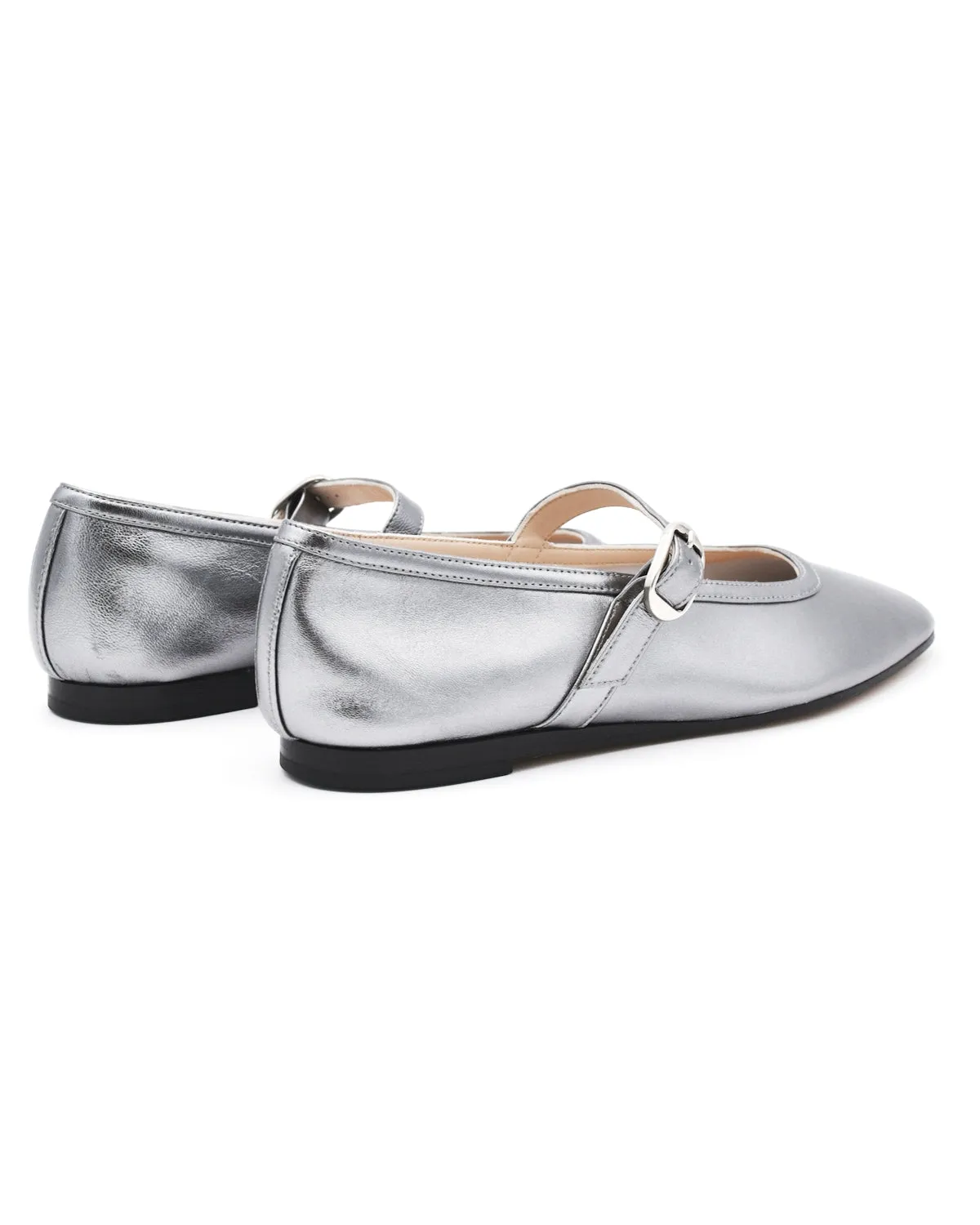 Le Monde Beryl Silver Mary Jane