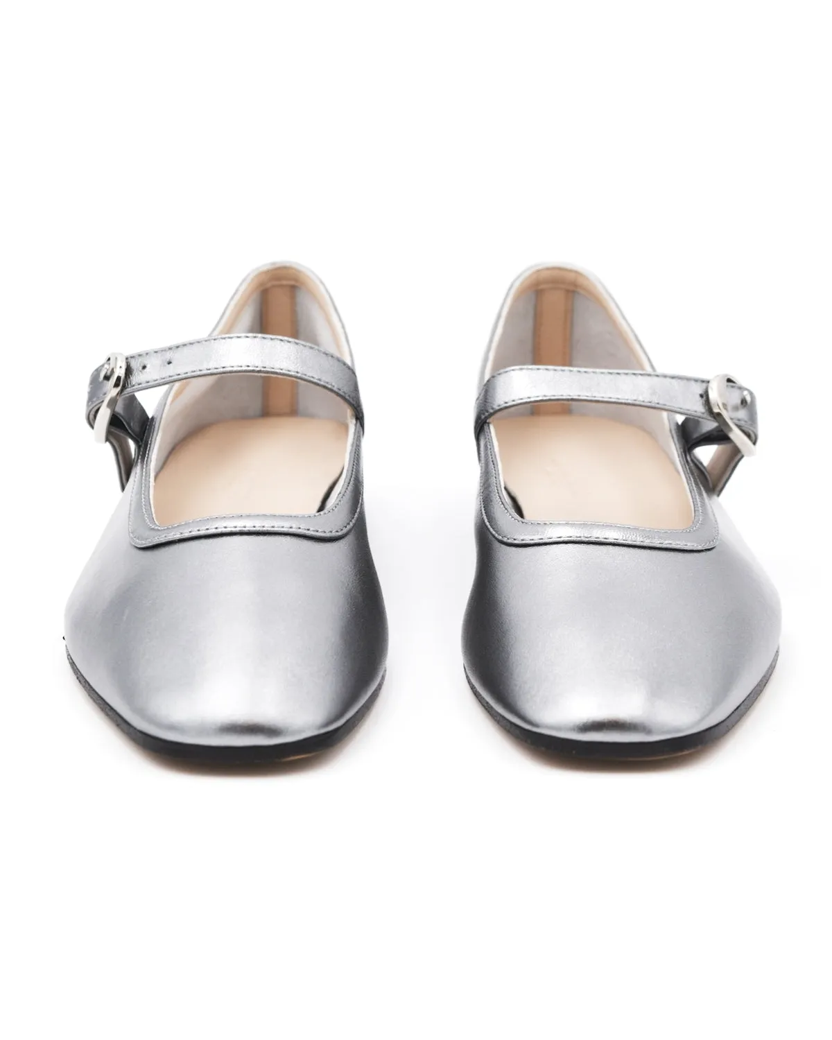 Le Monde Beryl Silver Mary Jane