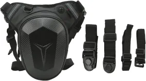 Leg Bag,Motorcycle Cycling Waist Waterproof Fanny Pack Motorcycle Drop Leg Bag with Leg Strap for Hiking Climbing Cycling(carbon fiber style)