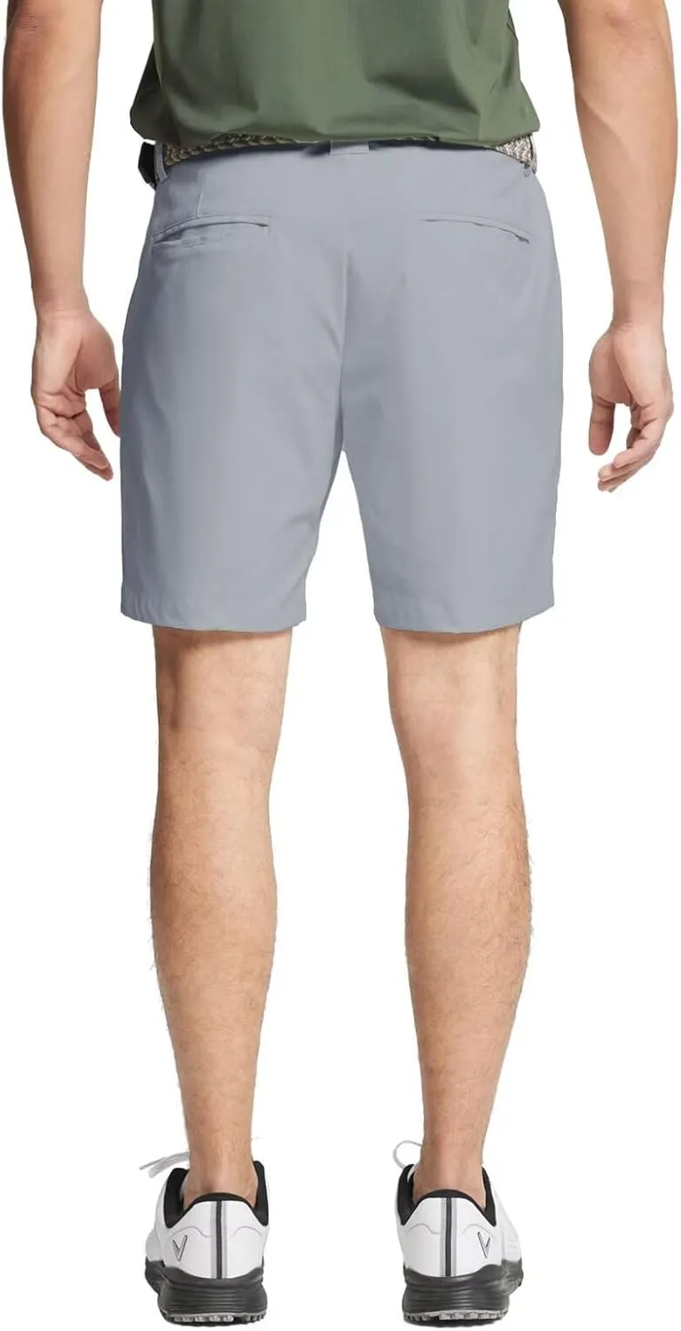 M MAELREG Golf Shorts Men 7 inch 9 inch Quick Dry Stretch Waist Moisture Wicking Water-Repellent Flat Front Flex Mens Shorts