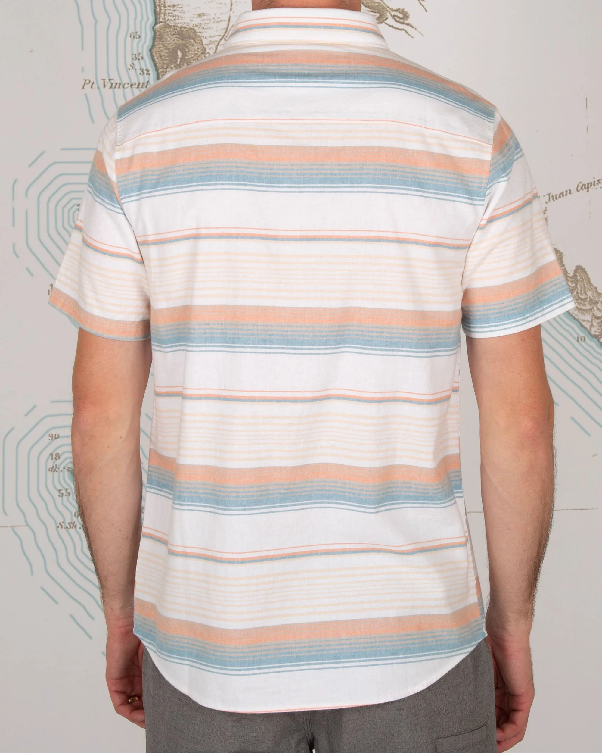 MAINLAND S/S WOVEN - White
