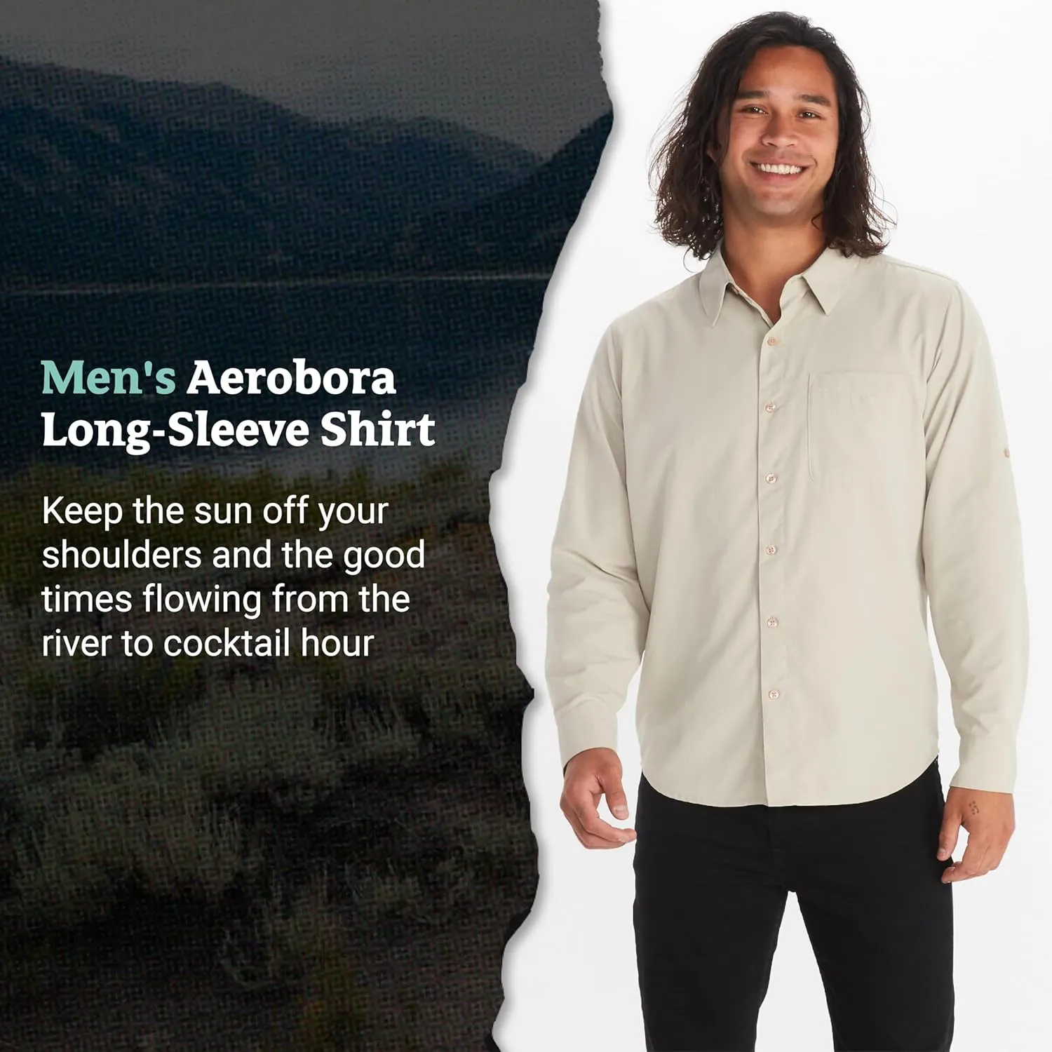 MARMOT Men's Aerobora Long Sleeve Shirt