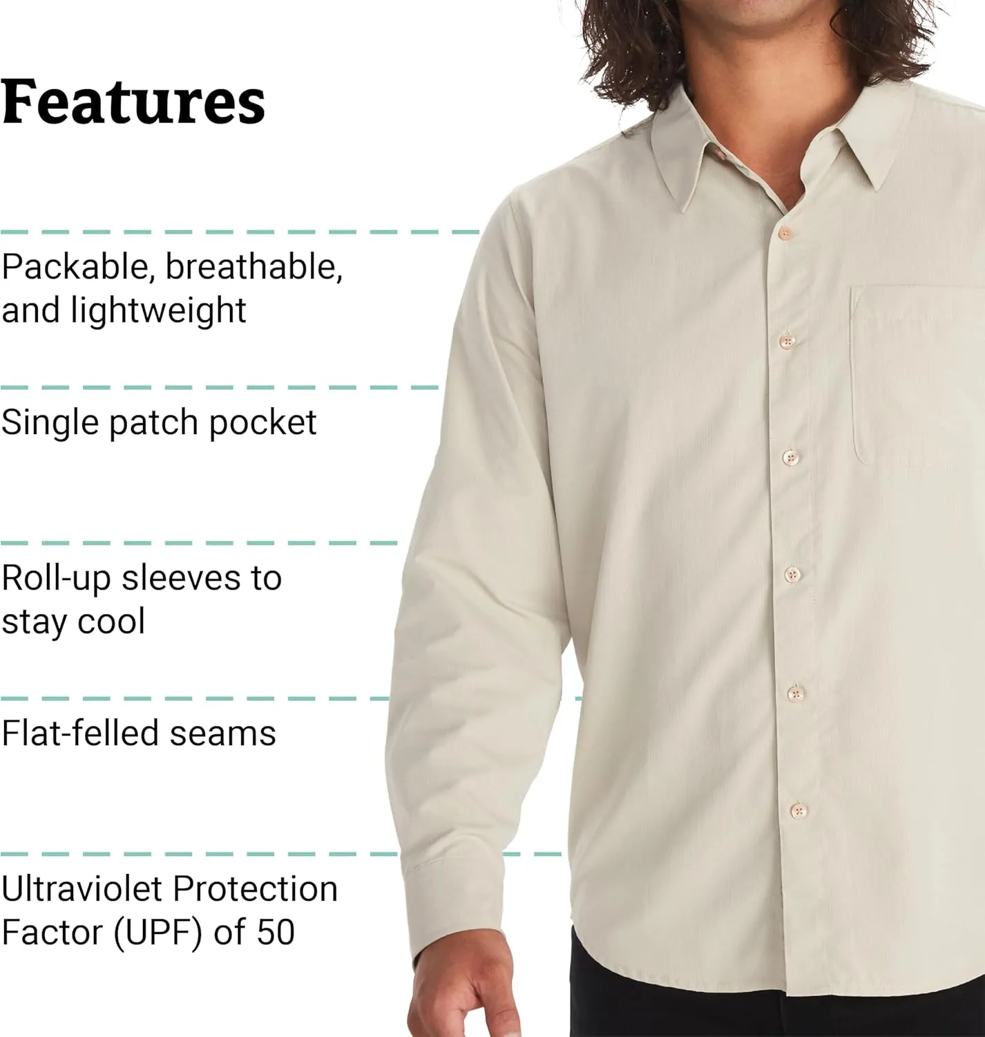 MARMOT Men's Aerobora Long Sleeve Shirt