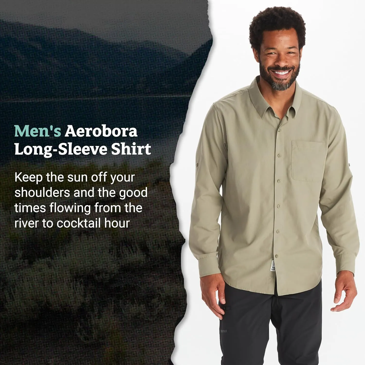 MARMOT Men's Aerobora Long Sleeve Shirt