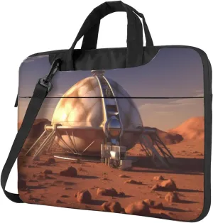 Mars Planet Satellite Station printed Portable Computer Bag Laptop Shoulder Bag Laptop Bag Sleeve