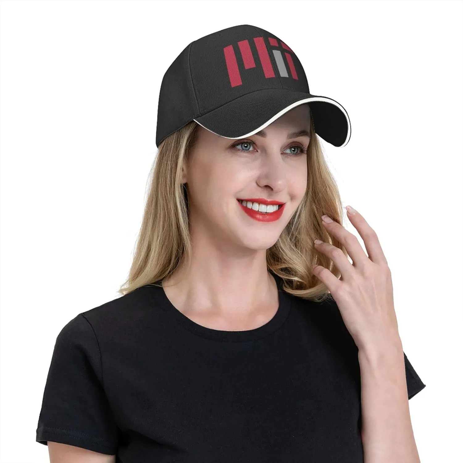 Massachusetts Institute of Technology Logo Sandwich Cap Unisex Classic Baseball Capunisex Adjustable Casquette Dad Hat