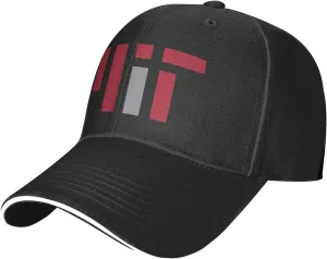 Massachusetts Institute of Technology Logo Sandwich Cap Unisex Classic Baseball Capunisex Adjustable Casquette Dad Hat