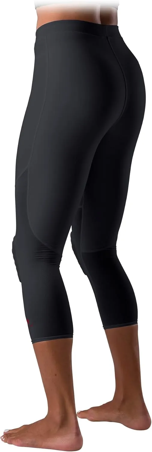 McDavid Women's 2-Pad 3/4 Tight w/Knee Pad