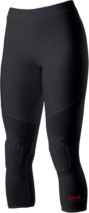 McDavid Women's 2-Pad 3/4 Tight w/Knee Pad
