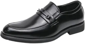 Men's Luxury Patent Leather Dress Shoes, Italian Style Oxford Shoes, Height Increase Wedding Groom Shoes, All-Match Fashion Formal Shoes for Men