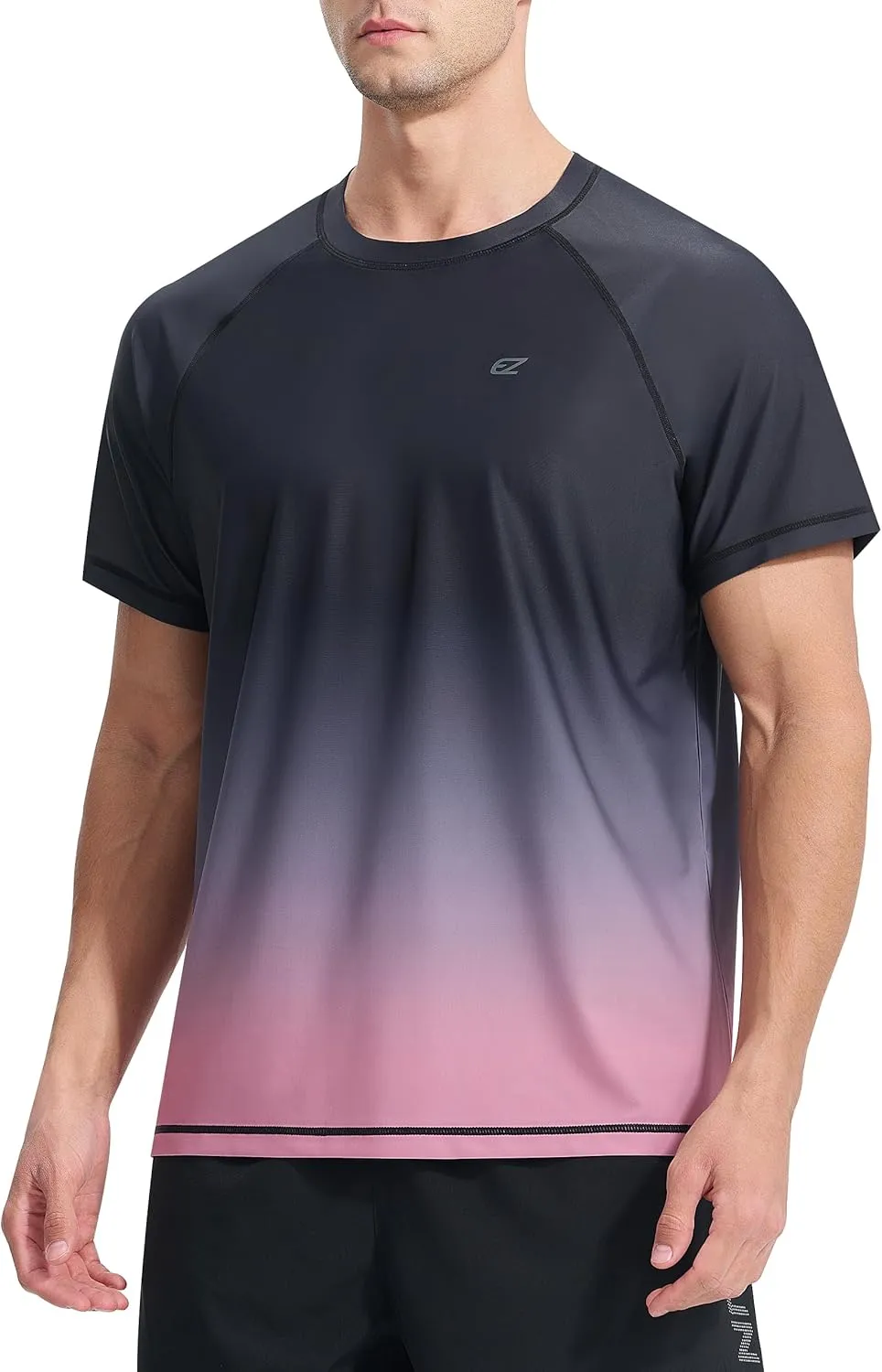 Men's Rash Guard Swim Shirts Summer UPF 50  UV Sun Protection Quick Dry Beach Fishing Water Shirts T Shirts for Men