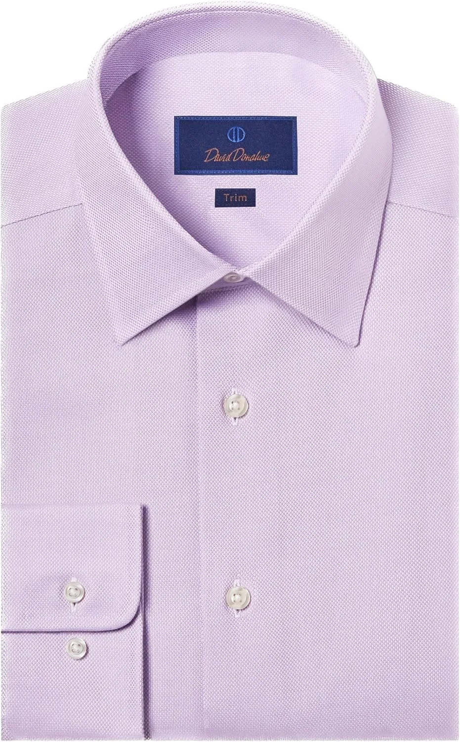 Men's Trim Fit Royal Oxford 100% Cotton Dress Shirt