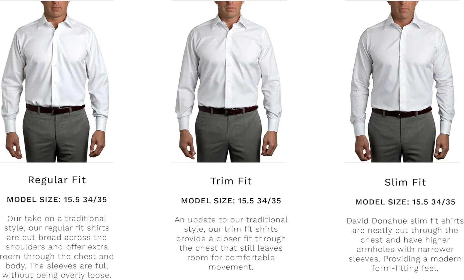 Men's Trim Fit Royal Oxford 100% Cotton Dress Shirt