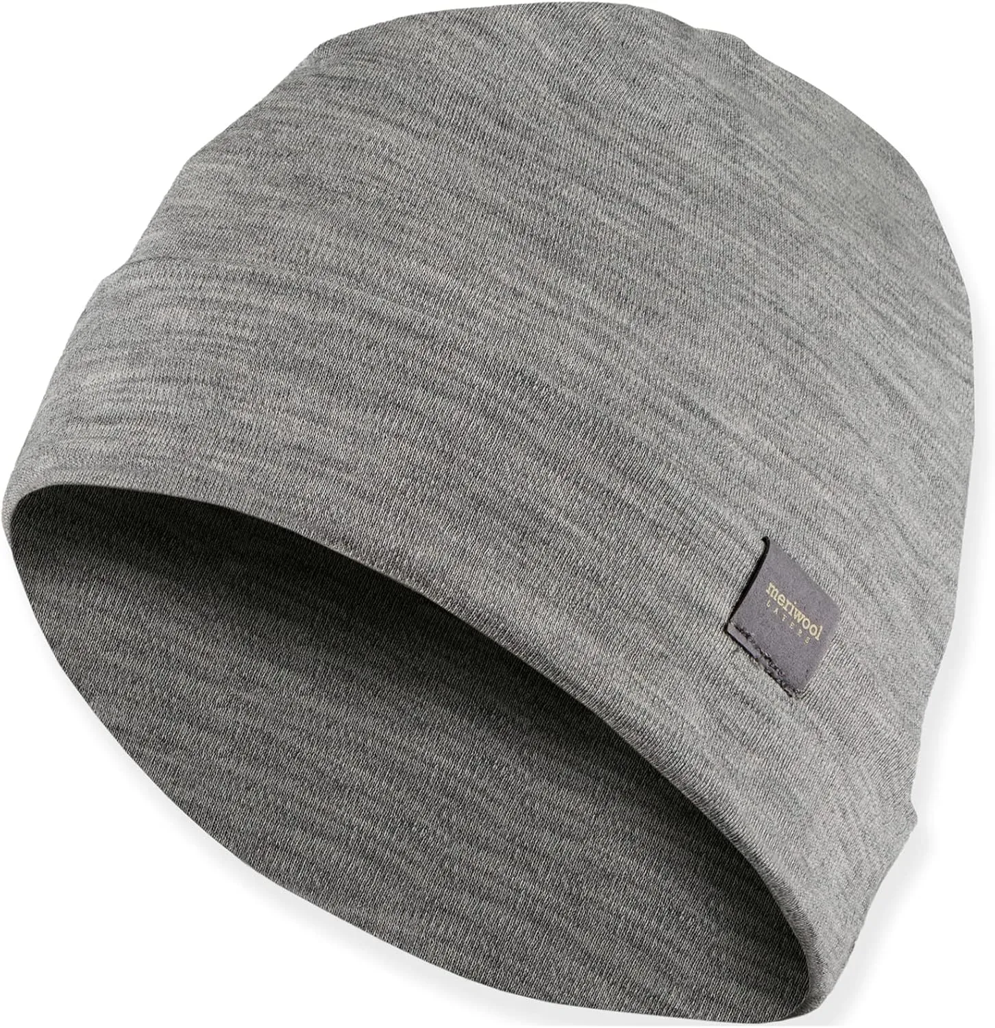 MERIWOOL Unisex Merino Wool Cuff Beanie Winter Hat for Men and Women