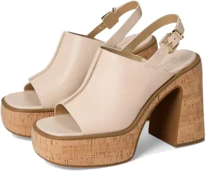 Michael Kors Women's Leia Platform Sandal Heeled