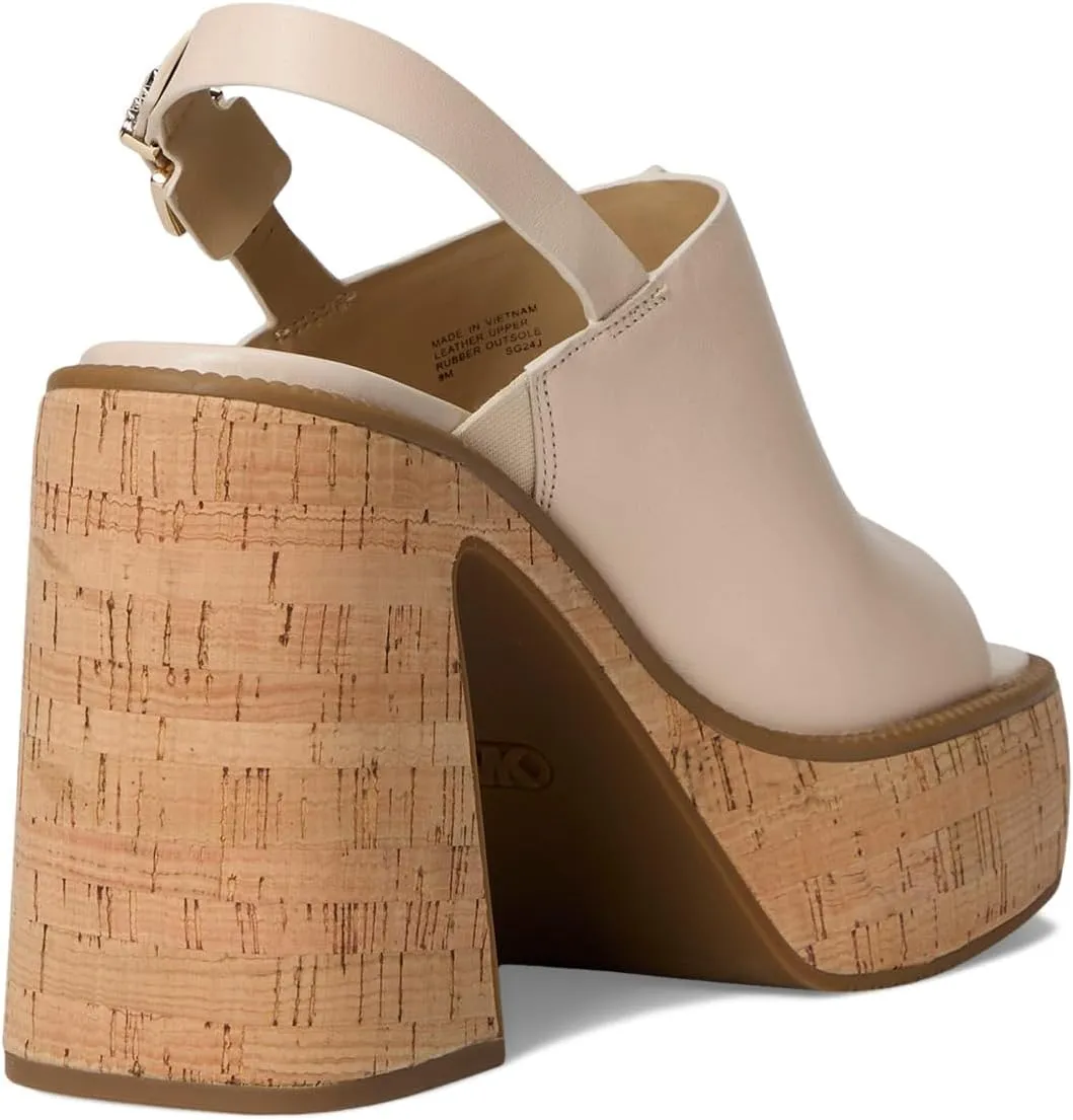 Michael Kors Women's Leia Platform Sandal Heeled